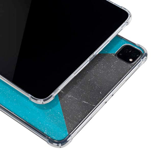 Bahamas Flag Distressed iPad Pro 11in (2024) Clear Case